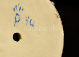 CVS porcelán hattyú, hibátlan, jelzett, m: 13 cm