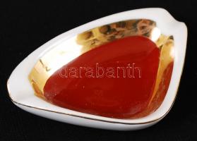 Hollóházi porcelán asztali készlet, 4 db, hibátlan, jelzett