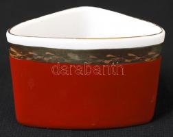 Hollóházi porcelán asztali készlet, 4 db, hibátlan, jelzett