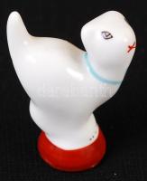 Hollóházi porcelán asztali készlet, 4 db, hibátlan, jelzett