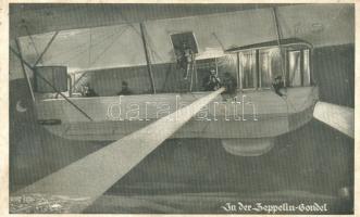 In der Zeppelin-Gondel, Deutsche Luftflotte-Verein / German Zeppelin airship