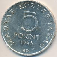 1948. 5Ft Ag "Petőfi" T:2
Adamo EM1