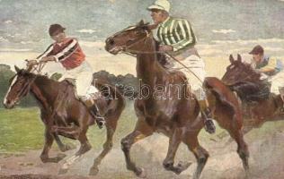 Horse riding race s: Anton Hoffmann (b)