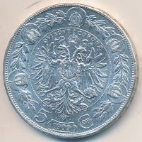Ausztria 1909. 5K Ag T:3 Austria 1909. 5 Corona Ag C:F