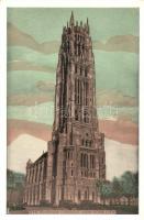 New York City, Riverside church, automobiles