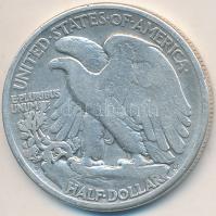 Amerikai Egyesült Államok 1934. 1/2$ Ag T:3
USA 1934. 1/2 Dollar Ag C:F
Krause KM#142