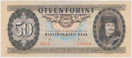 1980. 50Ft "H" sorozat T:I Hungary 1980. 50 Forint "H" series C:UNC Adamo F22A