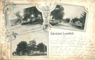 Lenti floral Art Nouveau (b)