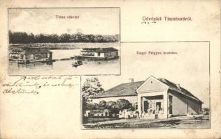 Tiszabura, Engel Frigyes áruháza és kiadása (fl)