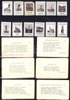 12 db Magyar volt - Magyar lesz levélzáró + 6 db képes kislap, hátoldali szöveggel