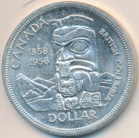 Kanada 1958. 1$ Ag "Brit-Kolumbia-Totemoszlop" T:2
Canada 1958. 1 Dollar Ag "British ...