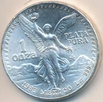 Mexikó 1983. 1O Ag "Plata Pura" T:BU Mexico 1983. 1 Onza Ag "Plata Pura" C:BU