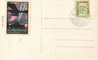 Francia hidroplán (olasz szolgálatban), amelyet Trieszt mellett lőttünk le /French hydroplane shot b...