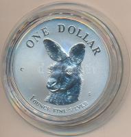 Ausztrália 1995C 1$ Ag "Kenguru" T:1
Australia 1995C 1 Dollar Ag "Kangaroo" C:UN...