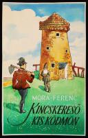 Borítóterv Móra Ferenc Kincskereső kisködmön c. munkájához, akvarell, papír, jelzés nélkül, 22,5×15 cm