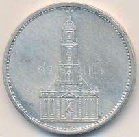Német 3. Birodalom 1935A 5M Ag "Garnisonkirche" T:2,2-
German Third Reich 1935A 5 Mark Ag ...