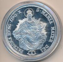Magyar tallérok utánveretben "II. Lipót tallérja 1790" Ag emlékérem (20g/0.999/38,6mm) T:PP Tanúsítvánnyal