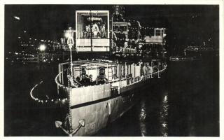 1938 Budapest XXXIV. Nemzetközi Eucharisztikus Kongresszus, hajó