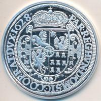 Magyar tallérok utánveretben "Bethlen Gábor tallérja 1628" Ag emlékérem (20g/0.999/38,6mm)...