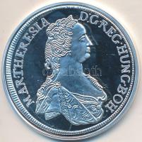 Magyar tallérok utánveretben "Mária Terézia tallérja 1745" Ag emlékérem (20g/0.999/38,6mm) T:PP Tanúsítvánnyal