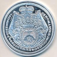 Magyar tallérok utánveretben "Battyhány Károly herceg tallérja 1764" Ag emlékérem (20g/0.9...