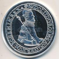Magyar tallérok utánveretben "Rudolf tallérja 1601" Ag emlékérem (20g/0.999/38,6mm) T:PP Tanúsítvánnyal