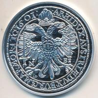 Magyar tallérok utánveretben "Rudolf tallérja 1601" Ag emlékérem (20g/0.999/38,6mm) T:PP T...