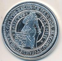 "Magyar tallérok utánveretben - Az első tallér - Joachimsthaler" Ag emlékérem (20g/0.999/38.6mm) T:PP Tanúsítvánnyal