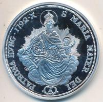 "Magyar tallérok utánveretben - I. Ferenc tallérja 1792" Ag emlékérem (20g/0.999/38.6mm) T:PP Tanúsítvánnyal