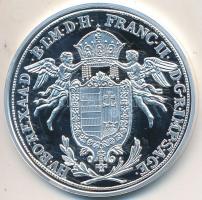 "Magyar tallérok utánveretben - I. Ferenc tallérja 1792" Ag emlékérem (20g/0.999/38.6mm) T...