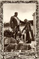 Zilah, Wesselényi Miklós szobor 'Hungaria Irredenta' / statue