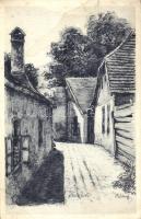 Budapest I. Régi Tabán s: Helbing Ferenc  (fa)