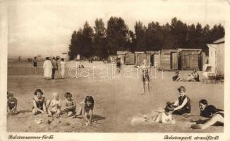 Balatonszemes-fürdő, strand (EK)