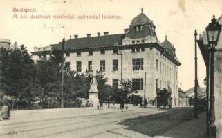 Budapest I. Magyar királyi Darabont testőrségi legénységi laktanya (fa)