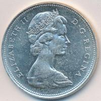 Kanada 1966. 1$ Ag "II. Erzsébet" T:2
Canada 1966. 1 Dollar Ag "Elizabeth II" C:...