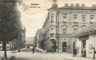 Budapest I. Márvány utca, Dohány szivar üzlet, Bor, sör, likőr és rum üzlet (EK)