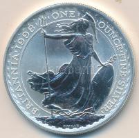 Nagy-Britannia 1998. 2Ł Ag "II. Erzsébet" T:BU enyhe karc Great Britain 1998. 2 Pounds Ag "Elizabeth II" C:BU slightly scratched Krause KM#1029