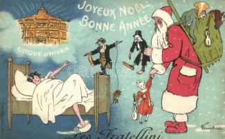 Christmas, New Year; Cirque d'Hiver, Les Fratellini s: Fernel