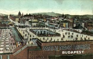 Budapest VI. Párisi nagyáruház, Nagy tetősétány (fl)