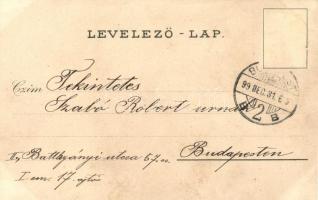 New Year; Kunstverlag Emil Dotzert Serie 324