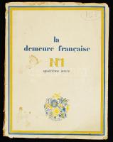 1928 La Demeure Francaise No 1. journal, 68p