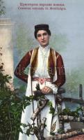 Costumes nationals de Monténegro; Verlag Buchhandlung Sekulovic / Montenegro, folklore