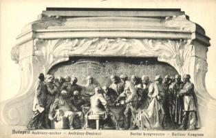 Budapest V. Andrássy szobor, Berlini kongresszus