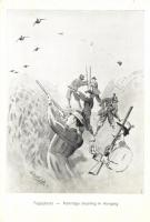 Foglyászat / Partridge shooting in Hungary s: Schell J.