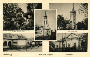 Budapest XVII. Rákoshegy, Erdős Renée villa, Községháza