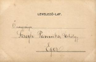 Küry Klára teniszhez öltözve; photo Uher Ödön, Budapest