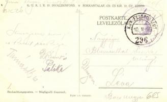 Megfigyelőszemek / Beobachtungsposten. Inf. Reg. 19. Invalidenfond / Rokkantalap s: Biczó