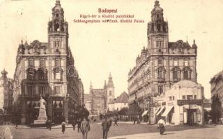 Budapest V. Kígyó tér, Klotild-paloták, Skriván Ferenc üzlete (EK)