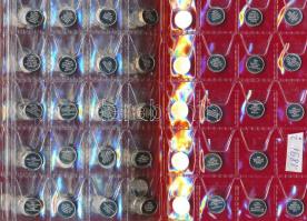 Amerikai Egyesült Államok 1976. "Az Egyesült Államok története" 179xklf db-ból álló Ag eml...