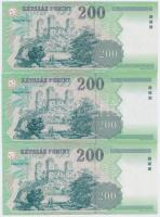 1998-2001. 200Ft "FB" (3x) T:I